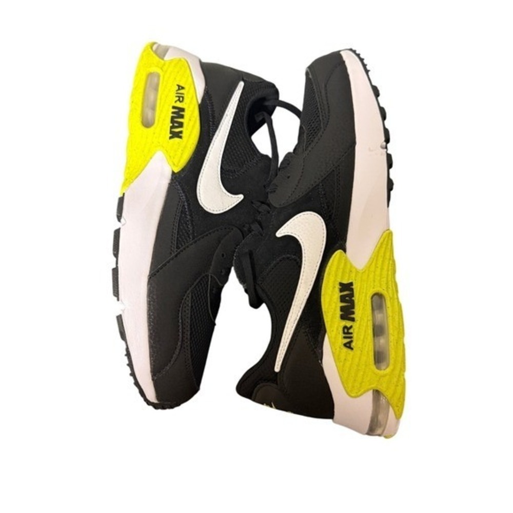 Nike Air Max Excee Men's Black Neon Yellow Volt CD4165-016 NIB Size 10.5